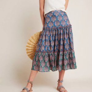 Anthropologie Sachin & Babi Kai Tiered Skirt